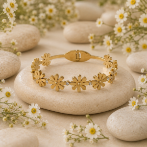 Daisy Charm Bracelet
