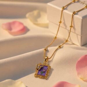 Lavender Grace Necklace