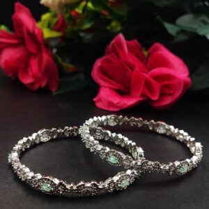 Beautiful AD Stone Work Partywear Bangle for Women Elegant Stylish Jewelry