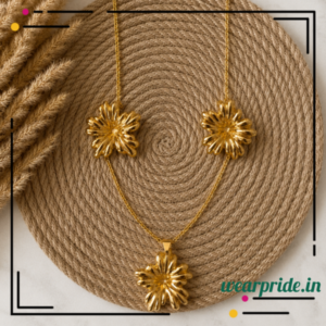Flower pendant set