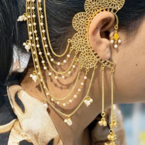 Beautiful Non Piercing Kashmiri Jhumka Ethnic Design Jewelry