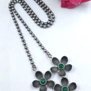 Floral Art Necklace Stunning Jewelry for Beautiful Look