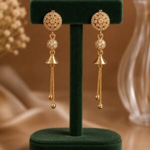 Beautiful AD Earring Premium Design for Elegant Festive Wear