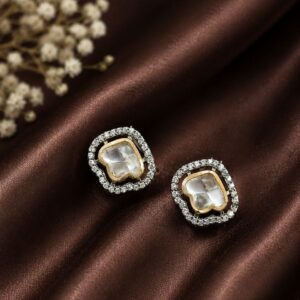 Unique AD Earring Exquisite Design for Dazzling Elegant Style