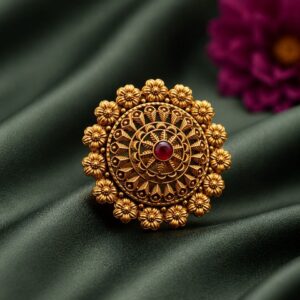 Designer Flower Ring Exquisite Design for Everyday Fashion Wear
