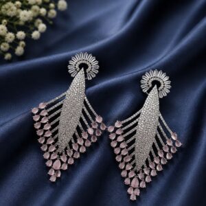 Beautiful AD Earring Gorgeous Design for Elegant Traditional Wear