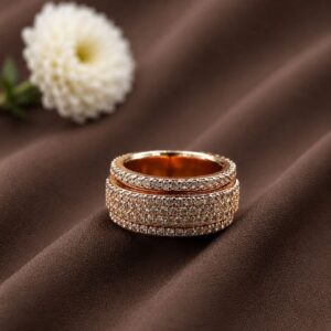 Unique Gold Finger Ring Designer Jewelry for Party & Traditional Wear