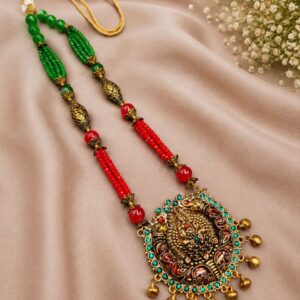 Meenakari Gold Necklace Traditional Jewelry for Festivals & Weddings Wear